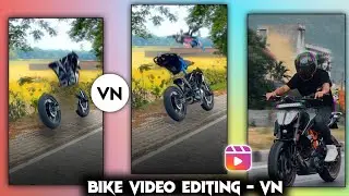 🔥Trending Bike Video editing VN app | vn app editing template