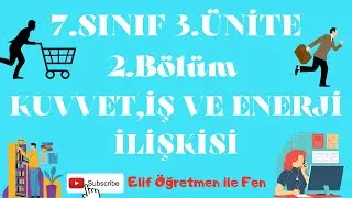 7.SINIF 3.ÜNİTE 2.BÖLÜM Kuvvet, iş ve enerji ilişkisi-1
