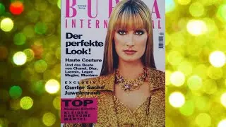 Журнал - Бурда Моден. Burda International 4/1995. Sewing pattern magazine 💐💐💐💐💐
