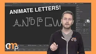 How To Animate Letters Using Trim Paths With After Effects
