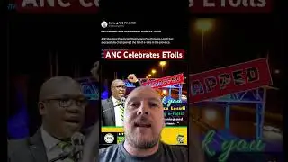 ANC Celebrates ETolls | #etolls #anc #southafrica #suidafrika #cyrilramaphosa #elections2024