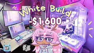 Building an Aesthetic & Powerful PC 🤍  Gaming, 3D Modeling, Animation