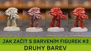Jak začít s barvením figurek: 3. díl – Druhy barev