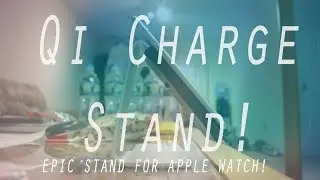 EPIC Wireless Charging Stand for Apple Watch + iPhone + Airpods! By Bestand!