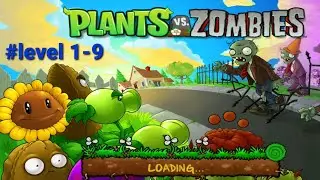 Plant's vs Zombies (Растения против зомби)Прохождение игры на андроид level 1-9
