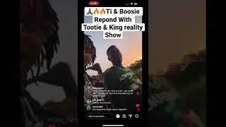 #Ti & #Boosie Repsond To #charlestonwhite With Tootie An King Tv Show #shorts #short