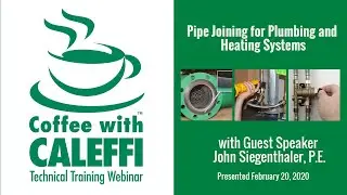 Pipe Joining for Plumbing and Heating Systems