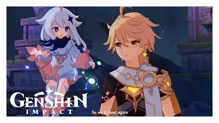 Genshin Impact | Aether meets Lumine again...