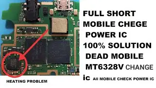 Change mt6328v ic repair Dead mobile / maximum support mobile mt6328 / lyf water 10 Dead solution