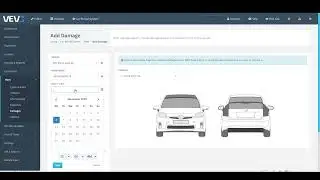 How To Add Damages Into VEVS Car Rental Software | Step-by-Step Guide