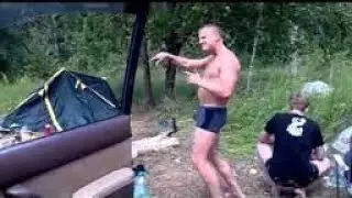 У таксиста выходной..едем на шашлыки. Ура !!! Лайфхак для мангала.