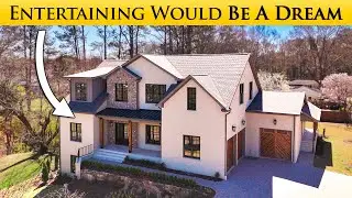 INSIDE A $3.5M Stunning New Home on a Finished Basement