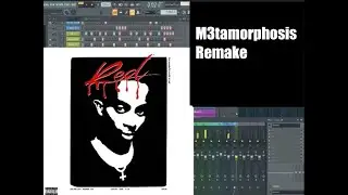 Playboi Carti feat Kid Cudi -- M3tamorphosis Instrumental Remake FL Studio Tutorial (Free FLP)
