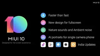 MIUI 10 in 3:14 minutes