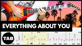 EVERYTHING ABOUT YOU - Ugly Kid Joe Guitar TAB | Lesson | Cover | Tutorial
