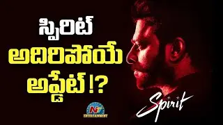 Spirit Movie Solid Update | Prabhas | Sandeep Reddy Vanga || NTVENT