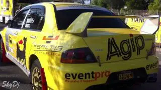 Cyprus Rally 2011 Golden Stage / Service Park / Yiangou - Avgousti / Mitsubishi Lancer Evo IX