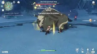 Capture the Great Snowboar King | Genshin Impact