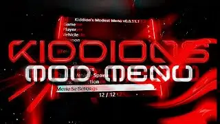 GTA Kiddion's Mod | FREE GTA ONLINE MOD MENU | Menu Downloand Tutorial!