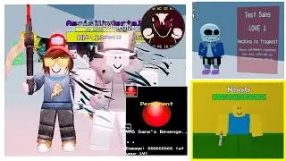 [Admin Event] Dummy Universe：Sans's Revenge Badge、Test Sans、Noob [アンダーテール/ロブロックス]