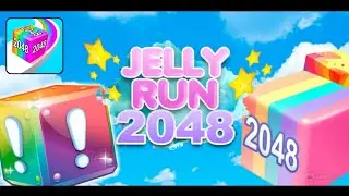 Jelly Run 2048 - Gameplay (Android)