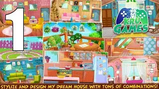 Messy House Cleanup Girls Home Cleaning Activities Gameplay Walkthrough #1 - Kitchen (Android, IOS)