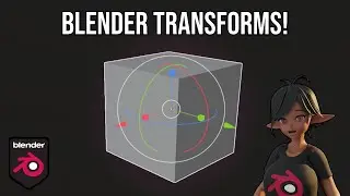 How to Move Rotate and Scale Objects in Blender 4.5