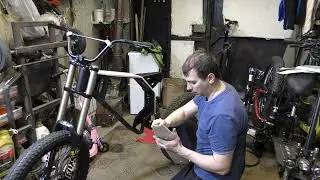 Сборка Мощного Электробайка на 15Kw  leili Enduro Bike 2022