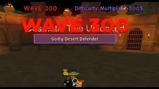 Roblox Dungeon Quest Wave Defence - Wave 300 Desert Temple