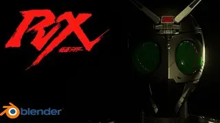 Kamen Rider Black RX - Shadow Moon (Fan Remastered) - Blender 3.1 EEVEE Render by EEVEE Rookie