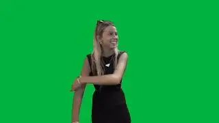 Hawk Tuah meme Green Screen