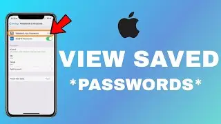 View and Edit Passwords on your iOS Devices in 2022!