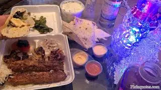 Original Kabob Factory - Combo Plate - Chicken Shish Kabob & Chicken Louleh Kabob