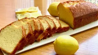 Cake au citron, moelleux et très facile 👍🏻