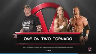 John Cena vs DX In A Tornado HandiCap Match