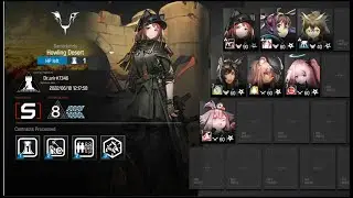 [ Arknights ] CC#7 Daily Stage Day 10 Risk 8 ft. Ash
