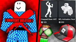 NEW! Emotes, Animations, Accessories & lots of stuff BANNED... (ROBLOX ACCESSORY NEWS)