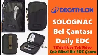 SOLOGNAC Bel Çantası - Daily EDC #decathlon  #edc