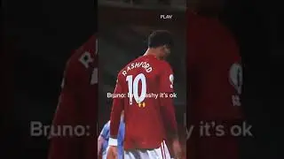 Bruno Fernandes is a team player #Shorts