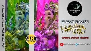 full screen Ganpati Bappa Status Editting | Bappa status editting | colour changing effect  editting