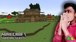 I Made My ANIMAL And WHEAT Fram in Minecraft Survival Series 😍 | Minecraft Survival Series Part 6