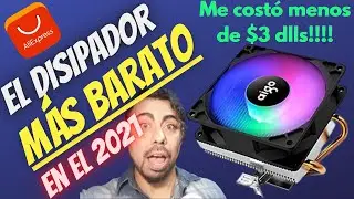 🔴Este es EL DISIPADOR RGB MAS BUENO BONITO Y BARATO de ALIEXPRESS en 2021✅ Aigo CC92 ✅ pc gaming