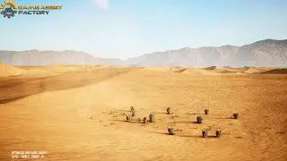 Unreal Engine 5 Real Landscape : Dunes playthrough