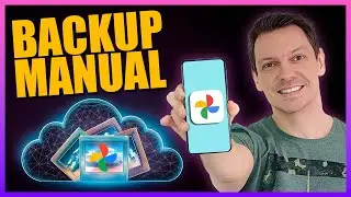 Como fazer o Backup Manual no Google Fotos