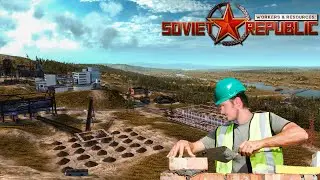 СТРОИТЕЛЬСТВО СТАЛЕЛИТЕЙНОГО ЗАВОДА! Workers & Resources: Soviet Republic #12 s3