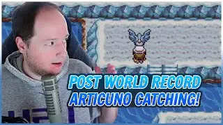 Catching Articuno after getting World Record in Pokemon FireRed!