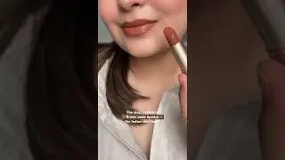 This brown nude lipstick is gorgeous!  🤎🎀 Kay by Katrina Hydra Crème Lipstick 💦