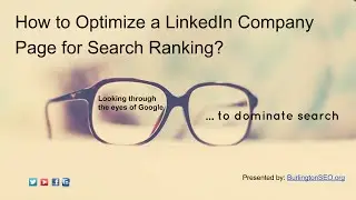SEO Services - How to Optimize LinkedIn Company Pages?