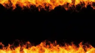 Epic Fire Border Frame Overlay