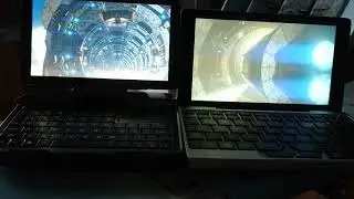 Benchmark comparison of the N4100 GPD MicroPC vs the Z8750 Pocket with 3DMark Cloud Gate benchmark